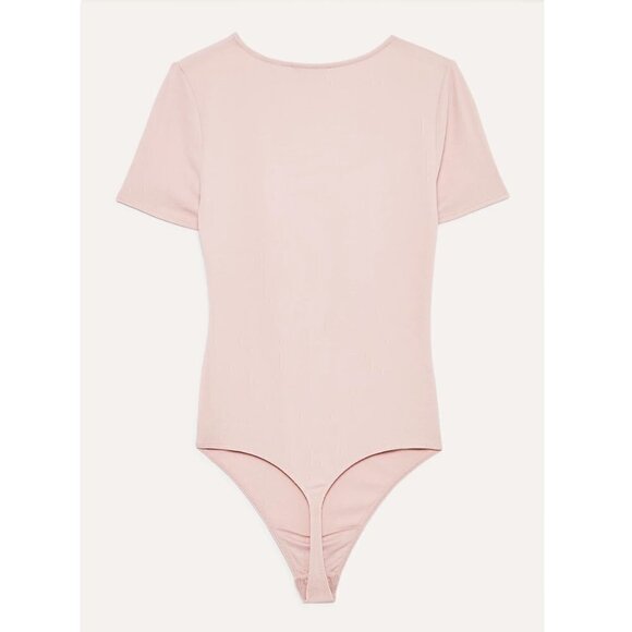 ARITZIA Wilfred Free RUHL BODYSUIT Baby Pink Size XXS - Picture 5 of 13